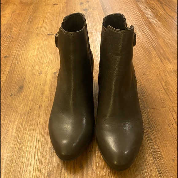 Geox ♥️Wedge ♥️Ankle Boots Sz 7.5 🦋NWOT🦋 - Picture 2 of 6